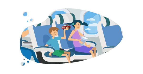 Viajar en avión con un niño: lo que necesitas saber